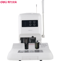 得力 14600装订机 财务凭证装订机 票据打孔机 装订机热熔铆管 手动装订