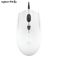 罗技(3160)G90有线鼠标 游戏鼠标 光电游戏鼠标 白色 自营 (件)
