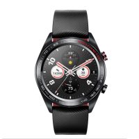华为(HUAWEI) 荣耀手表-TLS-B19 熔岩黑/ 红硅胶表带