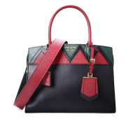 Prada ESPLANADE 托特手拎包 中号 1BA046 拼色