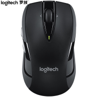罗技(Logitech)M546(M545) 鼠标 无线鼠标 办公鼠标 对称鼠标 双轴滚轮 黑色 带无线2.4G接收器