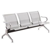 正鹏钢制连排椅三人位 1750*600 SHRF 21147