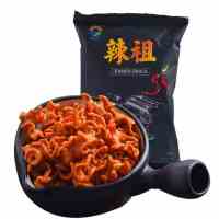 韩国进口 九日辣祖火鸡味卷 80g 麻辣干吃香脆小零食 休闲旅行外出膨化食品