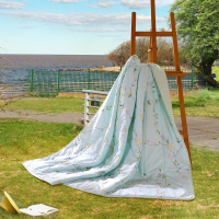 LOVO 全棉夏被 悠然花意150*215cm