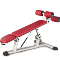 会军 商用专业级可调腹肌训练器 多功能哑铃凳椅 可调节腹肌仰卧起坐板 HJ-B5529