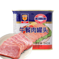晋唐梅林午餐肉罐头 泡面火锅搭档0.34kg/盒