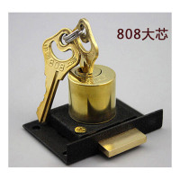 锁芯 808大锁芯 黑色