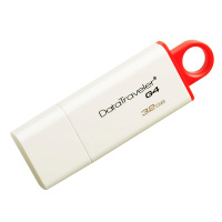 金士顿(2071)(Kingston)32GB USB3.0 U盘 DTIG4 红色 时尚色彩 高速读写(个)