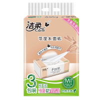 洁柔抽纸 三层120抽*3包(M号)*1提 洁柔三层抽纸 A