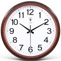 鲁运 电子挂钟客厅万年历现代简约挂墙时钟静音石英钟表挂表家用