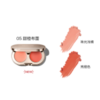 完美日记 PERFECT DIARY丝缎双色腮红膏 (保湿提亮肤色裸妆自然胭脂粉)