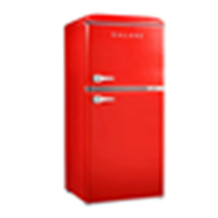 格兰仕 BCD-106VF家用106升大容量双开门电冰箱复古小冰箱
