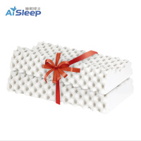 睡眠博士AiSleep 泰国乳胶枕头一对 成人天然橡胶枕芯颈椎枕头大号(一对装)