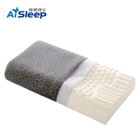 睡眠博士AiSleep 泰国天然乳胶枕 大颗粒释压枕头 椰梦乳胶释压舒缓按摩枕