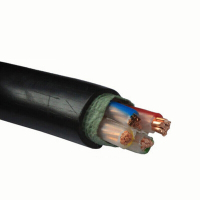 电线电缆 YJV4芯25平方 电缆硬线 国标铜芯电力电缆 订制不退换 4*25mm²-20m