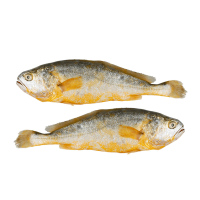 鲜盟三去黄花鱼900g 2条 宁德大黄鱼红烧清蒸海鱼海鲜水产