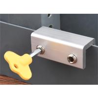 酷客(KUKE) 家用窗户防盗锁窗锁扣儿童安全锁推拉窗纱窗轨道卡扣限位器铝合金不锈钢太空铝窄宽加厚款