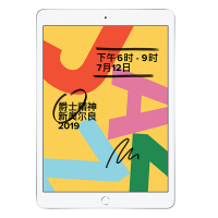 2019新品 Apple iPad 第7代 10.2英寸 32GWi-Fi + Cellular版 平板电脑 银色
