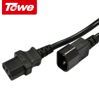 同为(TOWE)服务器电源线C13转C14电源转换延长线1.5平TW-F-C13/C14-1.8米