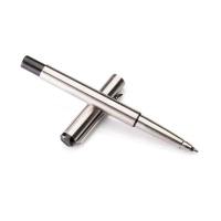 派克(PARKER)威雅钢杆白夹宝珠笔/