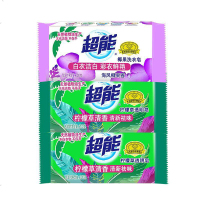 超能透明皂组合装 超能柠檬草皂200g*2+超能椰果皂200g