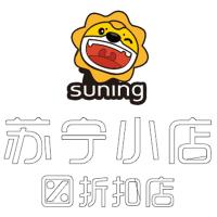 狮子标+苏宁小店+LOGO折扣店 3.0版外立面发光字(竖版)欧邦标识