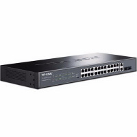 TP-LINK 非网管标准POE供电交换机 TL-SL1024P-Combo 24口百兆 JH