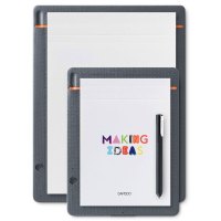 和冠 Wacom bamboo Slate CDS610S 智能笔记本 绘画数位本 灰色