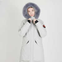 男女同款赤狐山地长款羽绒服