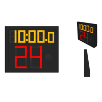 由惠体育篮球显示设备计时显示器发球权显示牌 犯规显示器 讯响器