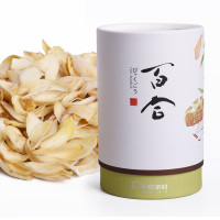 平安津村 百合片 百合干 百合 120g罐装 湖南龙山百合