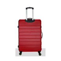 爱华仕(OIWAS)拉杆箱万向轮旅行箱简约纯色ABS行李箱20寸OCX6130红色
