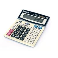 鹏畅 标朗系列双电源12位计算机晨光大显示屏经济实惠桌面型计算器ADG98107