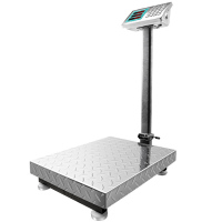 康林不锈钢防水电子秤商用小型台称海鲜水产计价300kg公斤磅秤