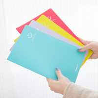 日记本 GBW0777 8本装16K40张记事本子日记本软抄本颜色随机/爱微笑