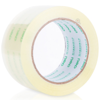 得力deli 胶带30289 55mm*80m*50um 6卷/筒
