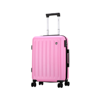 爱华仕(OIWAS)行李箱男女拉杆箱 时尚潮流旅行箱自营 密码锁飞机轮 20英寸粉色OCX6320
