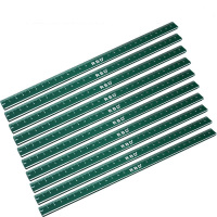 得丰 彩色硬磁条条形长条白板磁铁强力磁条贴带刻度尺磁力贴压条黑板教学教具吸铁石磁性小棒吸条 50个起订 JH