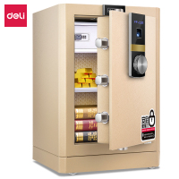 得力(33292)保险柜 高62cm指纹解锁家用办公防盗国标保险箱 全钢实心 圣骑士