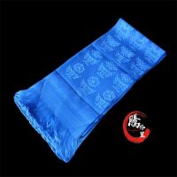 五色哈达蒙古族藏族佛教礼仪用品(蓝色)1.7m*28cm 一包20条