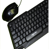 爱国者(aigo) 爱国者9509 USB有线键盘鼠标套装U+U 笔记本台式电脑办公外接键鼠防水静音 JH