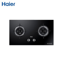 海尔(Haier)然气灶双灶5.1KW大火力台嵌两用家用天燃气灶JZT-Q737(12T)