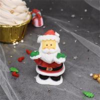 东龙浩宇圣诞节蛋糕装饰摆件糖人圣诞老人雪人圣诞树麋鹿可食用糖公仔派对
