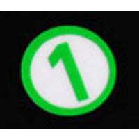 得丰6s标识 数字序号(小) 3*3cm(0-9)10个数字 JH