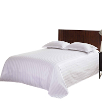 富丽曼斯(flms)床单单品 缎条床单 宾馆宿舍床单白色床单 全涤化纤床单 颜色尺