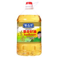 福达坊(BLESSING MILL)原料欧洲进口葵花油 脱壳物理压榨 葵花籽油 食用油 5L/桶