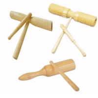 乐寿 YC 双响筒双响筒 儿童打击乐器 音乐教具