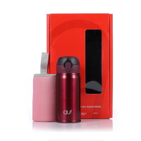 [精选]库特TGZ808-35 350ml时尚弹盖保温杯DHR深芙蓉红