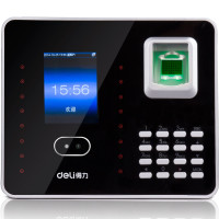 得力 (deli)3969 高级人脸+指纹考勤机 双考勤模式 支持局域网 3969考勤机