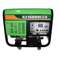 乐默(LOOMOO) RZ15000LE 柴油发电机组 电启动 含电瓶 单相 额定10KW 备载11KW 一套装